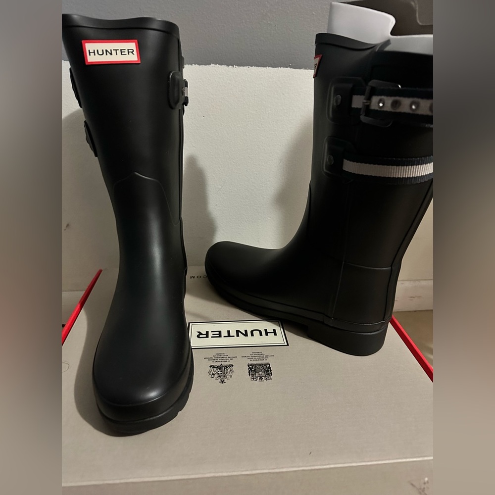 Black Hunter Boots